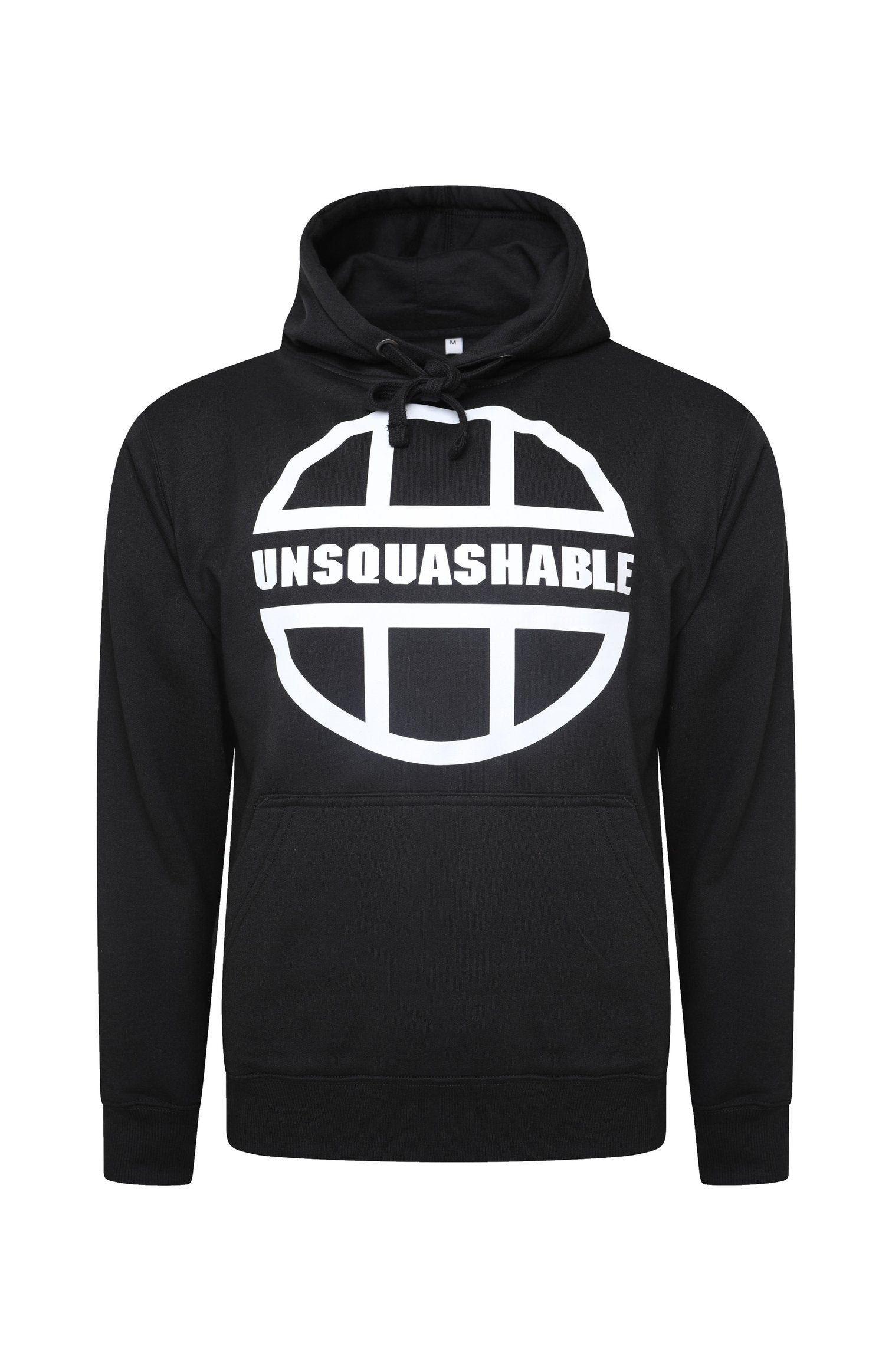 UNSQUASHABLE Original Hoodie - black and white logo