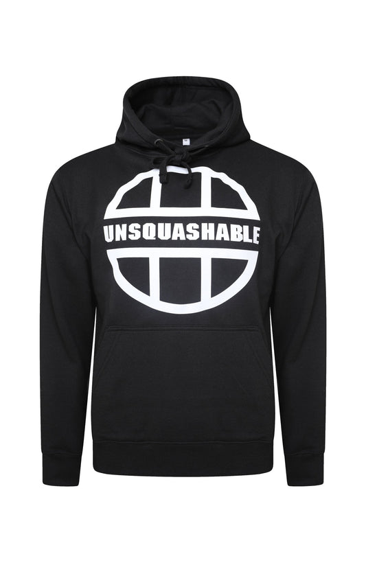 UNSQUASHABLE Original Hoodie - black and white logo