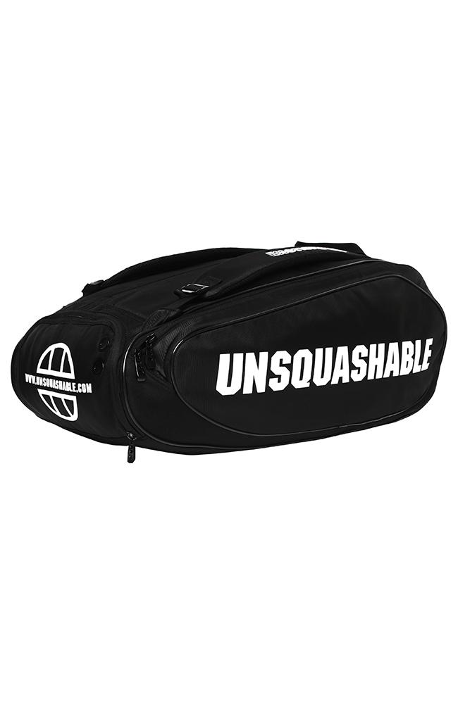 UNSQUASHABLE TOUR-TEC PRO Deluxe Schlägertasche schwarz und weiss