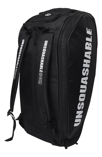 UNSQUASHABLE TOUR-TEC PRO Deluxe Schlägertasche schwarz und weiss 