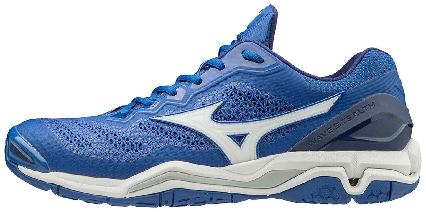 Mizuno Wave Stealth V blau und weiss